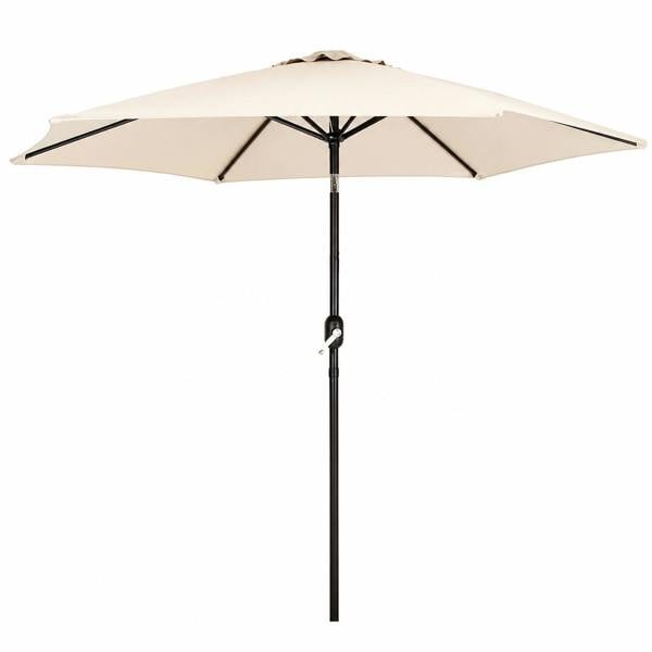 Groundlevel 2m Tilt and Crank Lightweight Parasol
