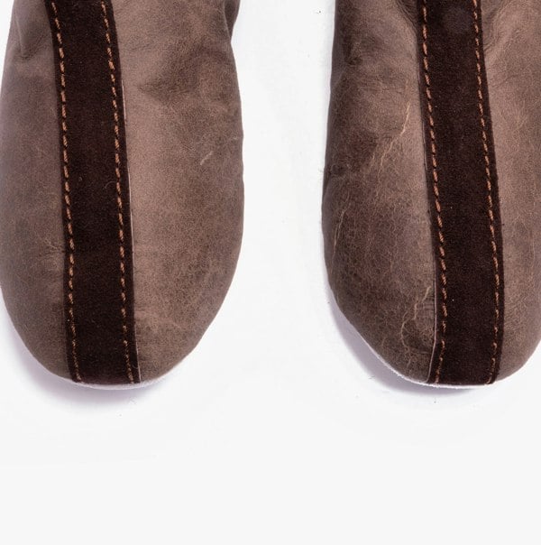 Shepherd LINA Womens Sheepskin Slipper Boots Oiled Antique