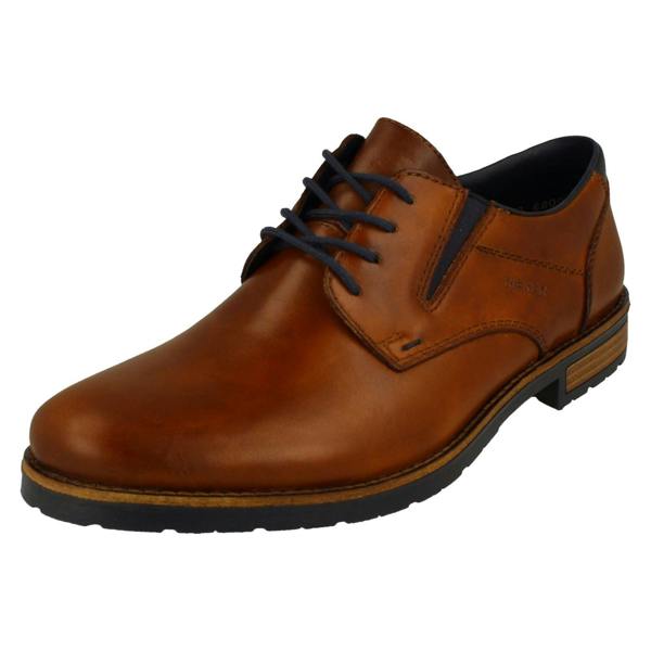 Rieker Mens Rieker Gusset Detailed Lace Up Shoes 14621