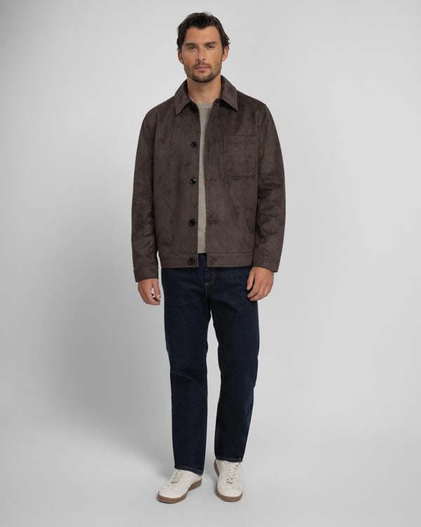 Steel & Jelly Backford - Faux Suede Jacket