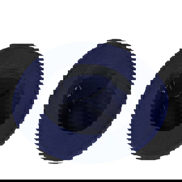 David WeJ Wool Fedora Hat - Navy