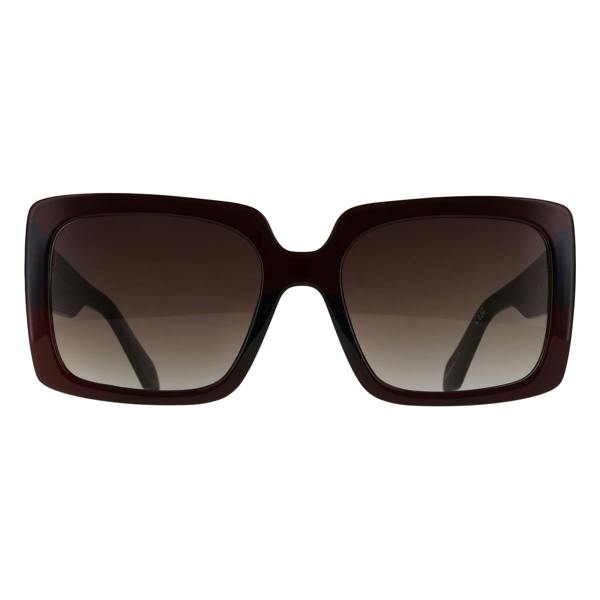 Quay Sunglasses Total Vibe 68777 Brown Brown Gradient