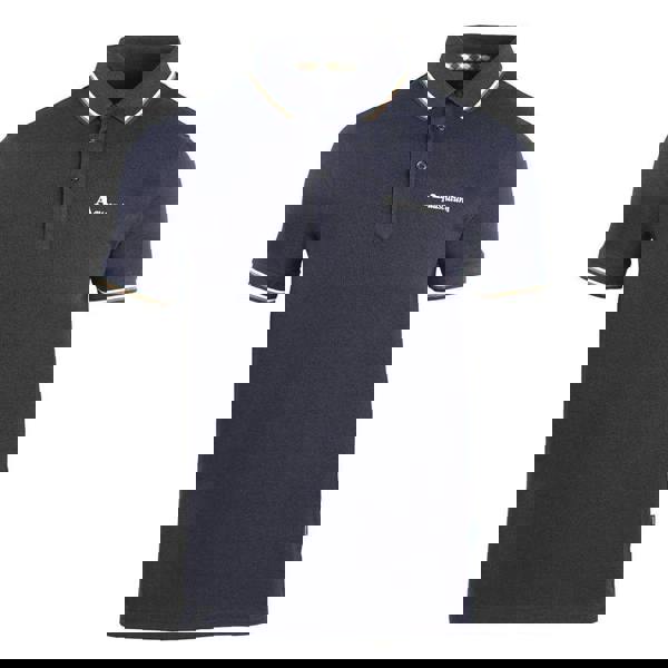 Aquascutum Unisex Adult Logo Polo Shirt - Navy