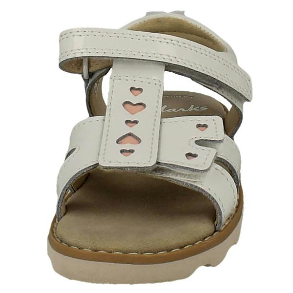 Clarks Girls Clarks Heart Detail Sandal Crown Beat K