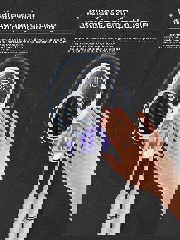 Dragodirect Smart UV Toothbrush Sanitizer Case with Wave Sensor Rechargeable