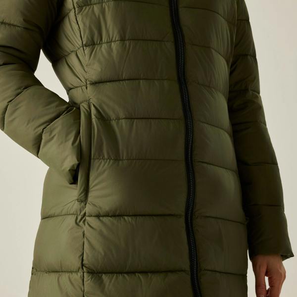 Regatta Womens/Ladies Amara Padded Jacket - Olive Night/Black - 