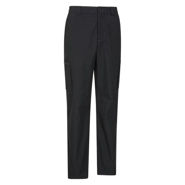 Mountain Warehouse Mens Trek II Trousers - Jet Black - 
