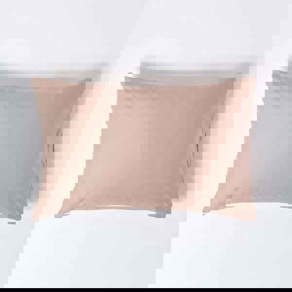 HOMESCAPES Premium 1000 TC Egyptian Cotton Sateen Weave Housewife Pillowcase, Standard Size