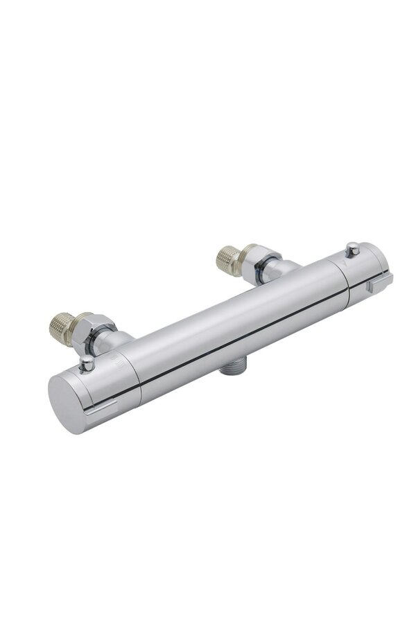 Living and Home 27 x 8cm Bath Shower Mixer Temperature Control Valve