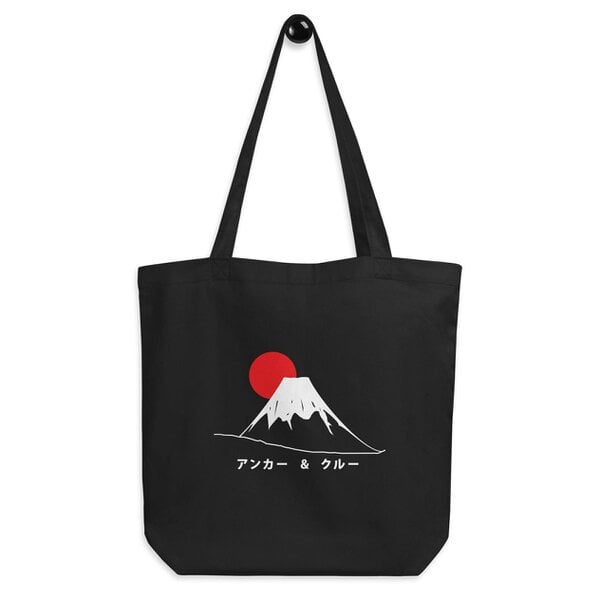 Anchor & Crew Mount Fuji Landmark Recycled Cotton Tote Bag