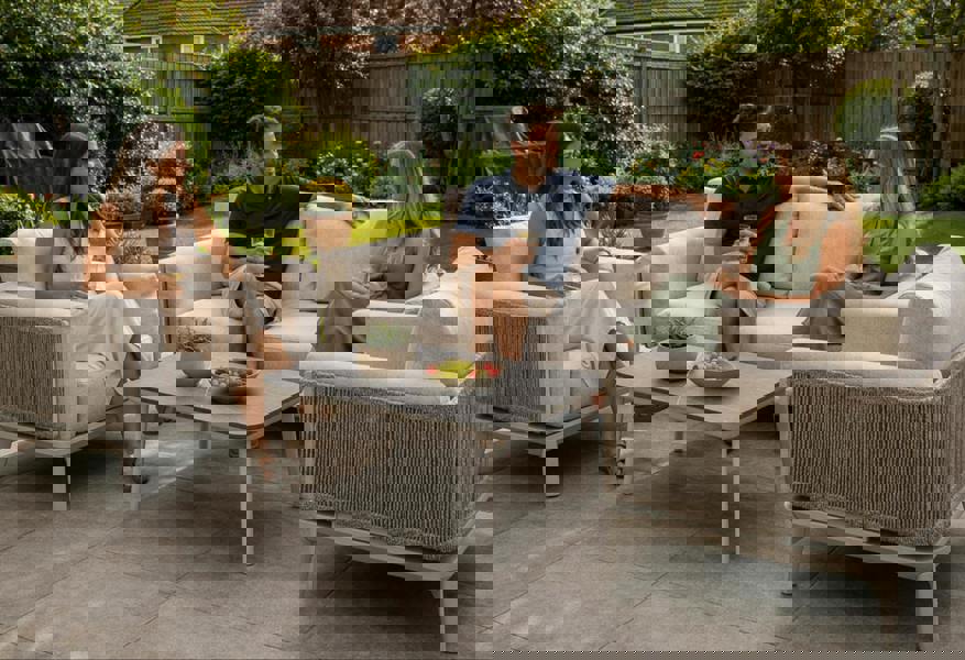 Sienna Luxury 4 Piece Garden Sofa Set The Garden Furniture Shop