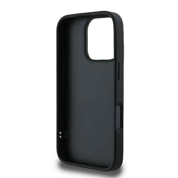 Karl Lagerfeld Quilted Signature Case for iPhone 16 Pro 6.3" Black - KLHCP16LPQDSMGK