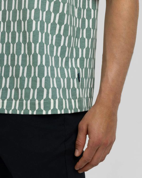 Steel & Jelly Thirza - Retro Geometric Printed T-Shirt