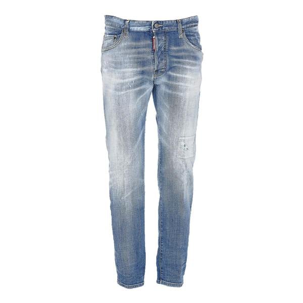 Dsquared Light Clean Wash Cool guy Jeans   in  Pale Blue