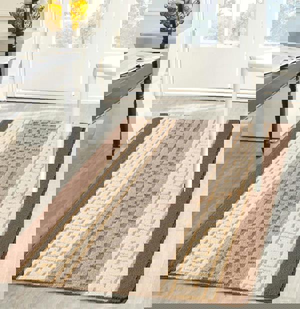 Smart Living Gel Back Mat - Brown Beige