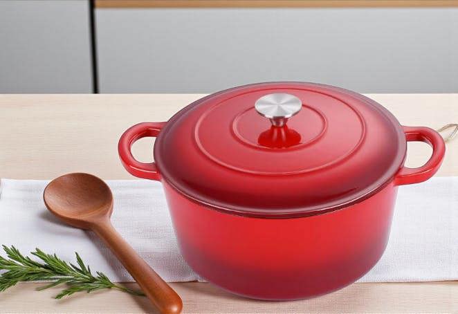 Sourdough By The Sea 3.5L Double Dutch Oven 2-in-1 Seasoned Cast Iron – Perfect for Sourdough Baking, Stews