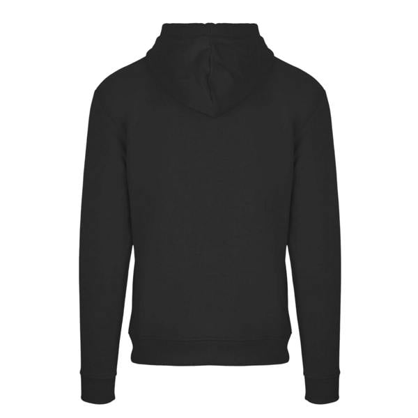 Aquascutum Mens Lettering Hoodie - Black - 
