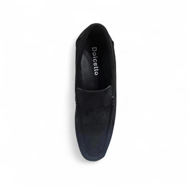 Dolcetto Men's Suede Loafers Lightweight Slip-On Casual Shoes
