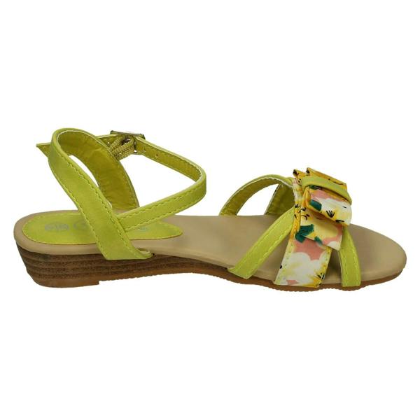 Spot On Girls Spot On Summer Bow Front Sandals
