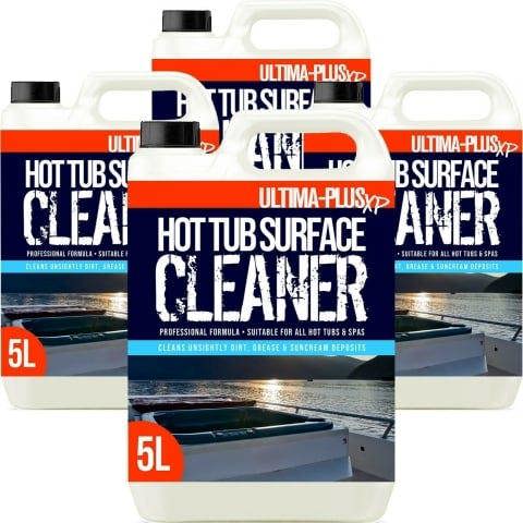Ultima Plus XP ULTIMA-PLUS XP Hot Tub Surface Cleaner - Removes Dirt, Oil, Grease, Waterlines & More 20L