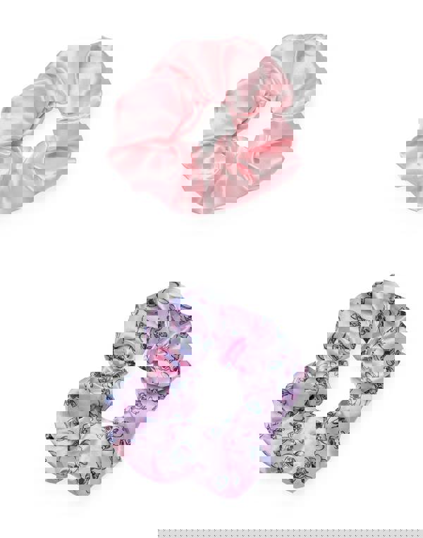 Disney Womens Multicoloured Stitch Ombre Hair Brush and Scrunchie Set (One Size)