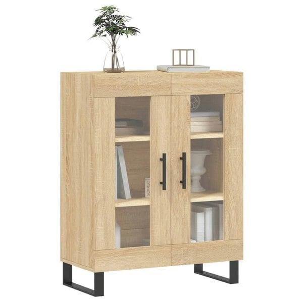 Berkfield Sideboard Sonoma Oak 69.5x34x90 cm Engineered Wood