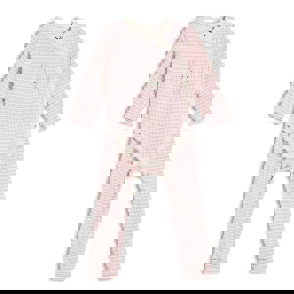 Mini Cuddles Baby Girl 6pc Essentials Gift Set, Multicolour