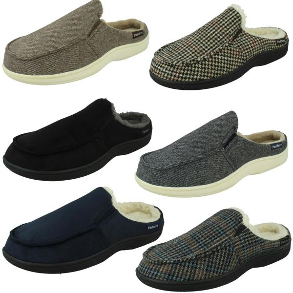Padders Mens Padders Machine Washable Slippers Tom