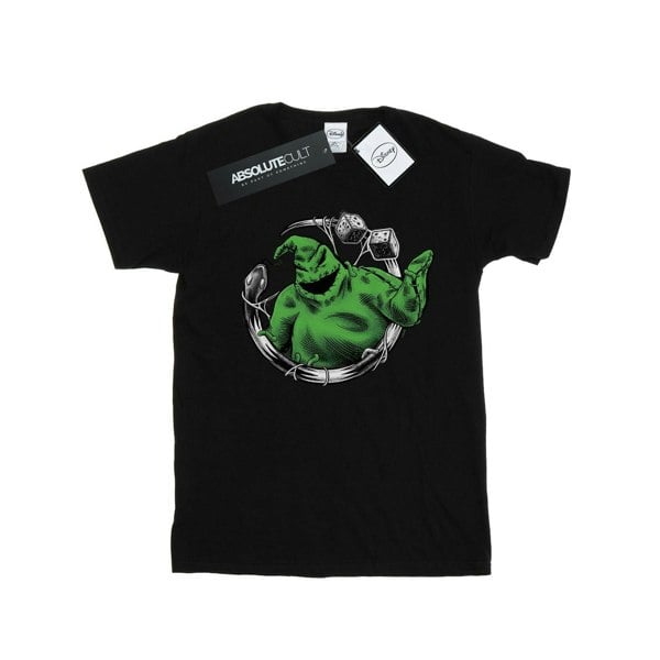 Disney Mens Nightmare Before Christmas Roll The Dice T-Shirt - Black