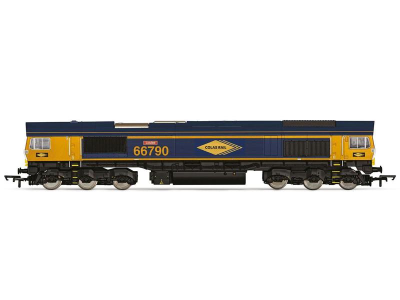 Hornby RailRoad Colas Rail Class 66 790 Louise Diesel Locomotive