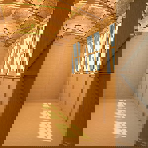 Shire Jersey 7x13 12mm interlock Clad wooden Shed - Best Shed