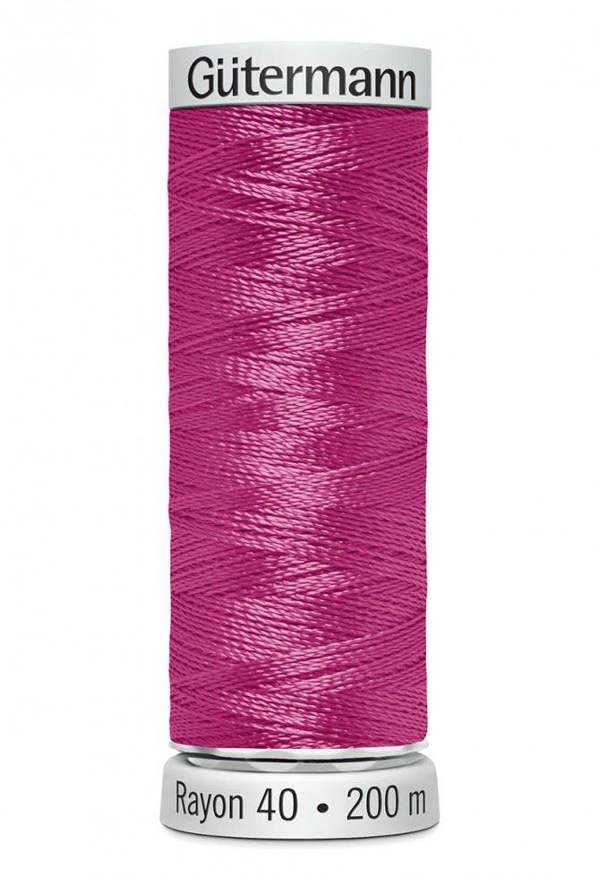 Gutermann No 40 Sulky Rayon Embroidery Thread 200m Rayon Thread Suitable For Embroidery
