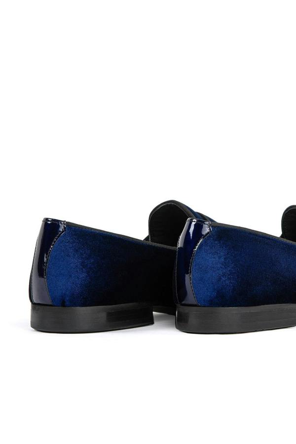 VELVET DOUBLE MONK SLIP ON SHOE - Premium Men's Patterned Shirt by Claudio Lugli | Bold Design, Tailored Fit, Best Printed Shirts