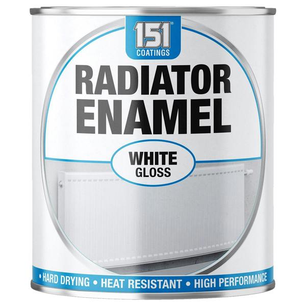 151 Radiator Enamel White Gloss Paint 300ml