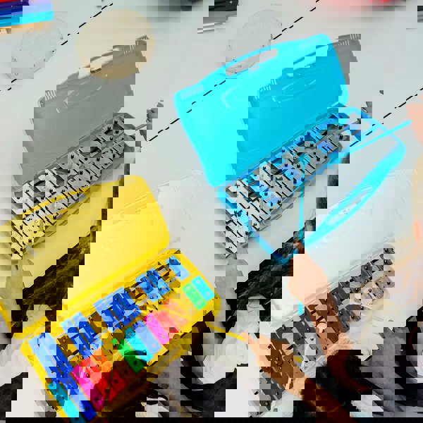 A-Star 25 Note Chromatic Glockenspiel Tuned Percussion#Colour_Blue