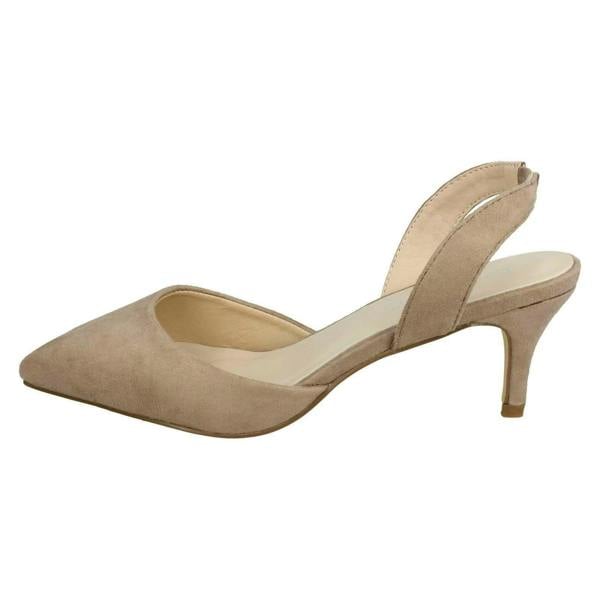 Spot On Ladies Spot On Pointed Kitten Heel