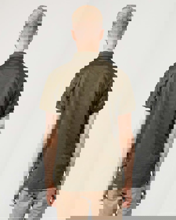 GANT Mens Mercerized Jersey Short Sleeve Rugger - 301 Racing Green