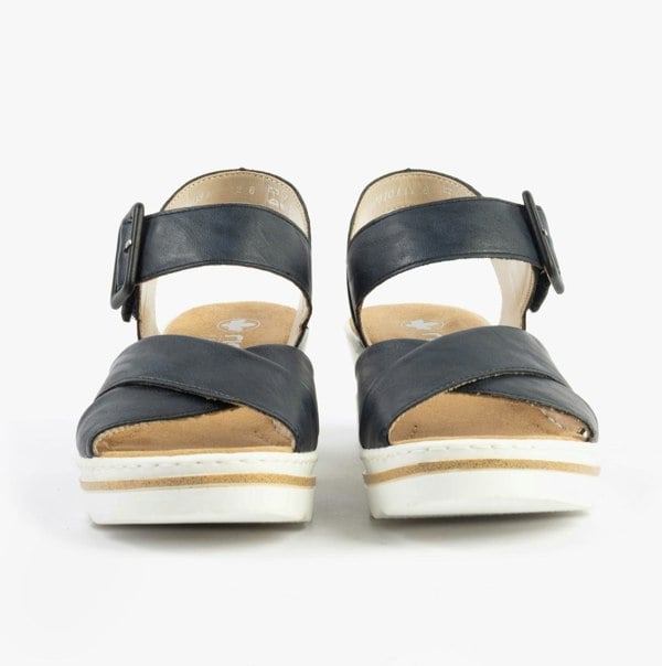 Rieker 67463-14 Womens Sandals - Blue
