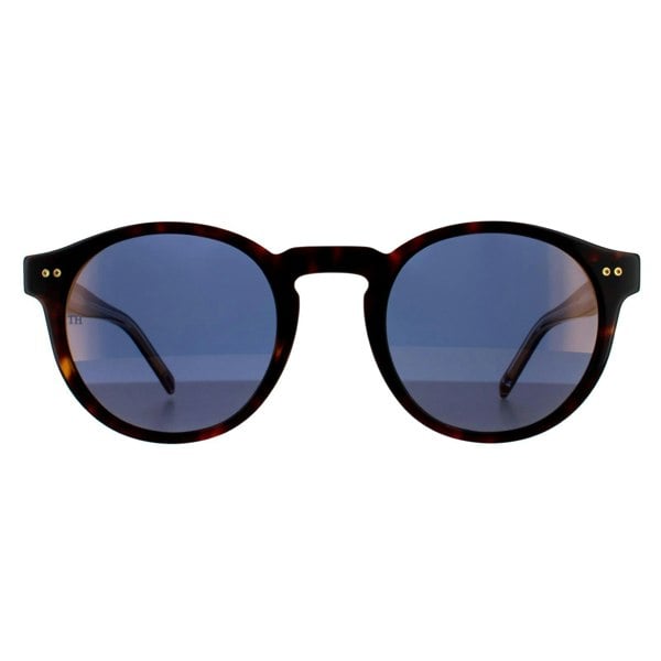 Tommy Hilfiger Sunglasses TH 1795/S 086 K1 Havana Blue Gold Mirror