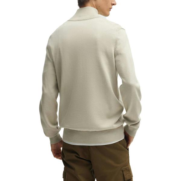Boss Kanobix S Quarter Zip Knitted Sweater