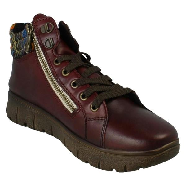 Rieker Ladies Rieker Wide Fit Ankle Boots N1305