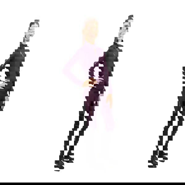 Coldstream Girls New Generation Ednam Base Layer Top - Mulberry - 