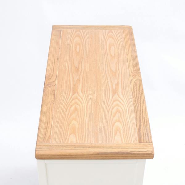 Cabinet Bits Tropea Off White Blanket Box Ottoman