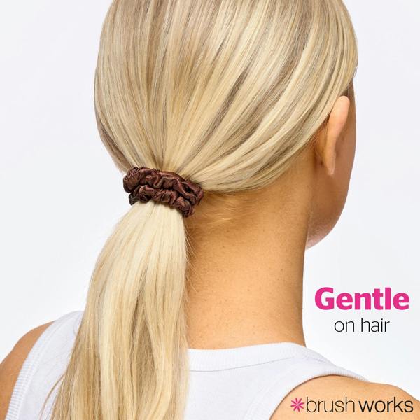 Brushworks Everyday Satin Scrunchie Set