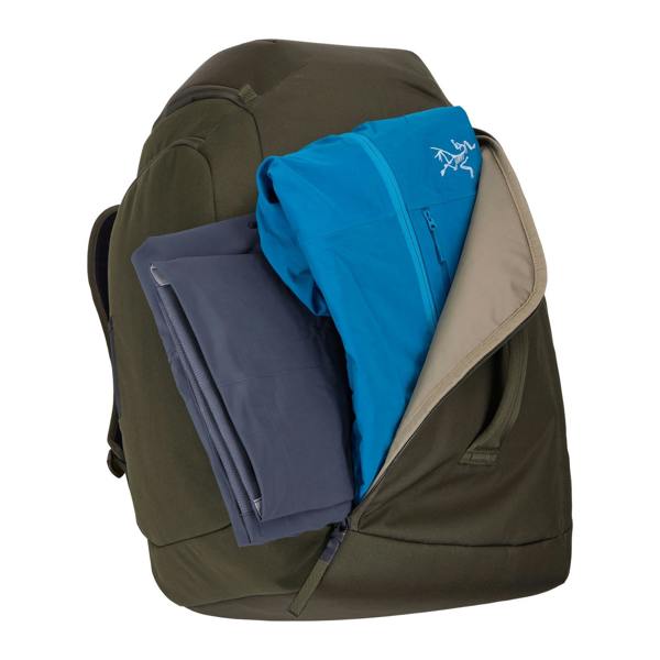 Thule 60L RoundTrip Ski Boot Rucksack Mid Khaki Travel Bag for Snow Gear