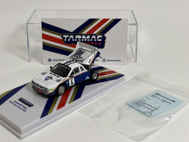 Tarmac Lancia 037 Rally Costa Brava 1985 1:64 Scale Tarmac Works T64PTL00285RCB04