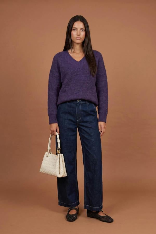 Urban Bliss Wool Blend V Neck Jumper