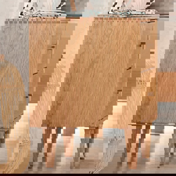 Waktravel Bedside Table, Solid Wood-Ritconcept-Rit Concept