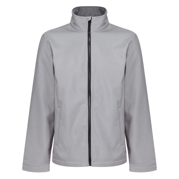 Regatta Professional Mens Soft Shell Jacket - Rock Grey/Black - 