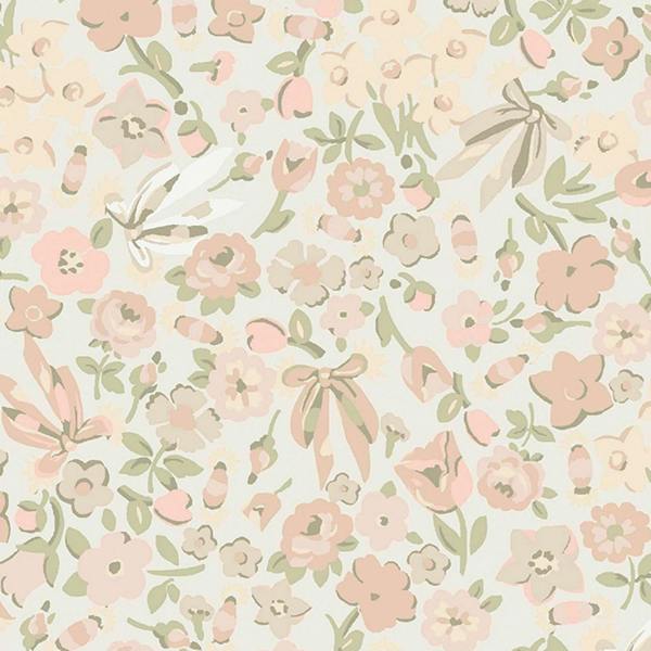 Cath Kidston Harmony Ditsy Rose Pink Wallpaper